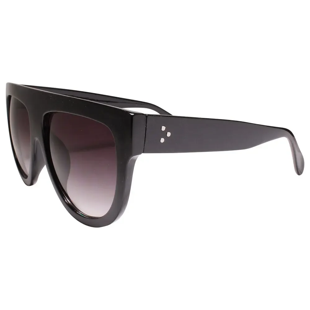 Black Dapper Clubbing Flat Top 80s 90s Hip Hop Mens Womens Sunglasses